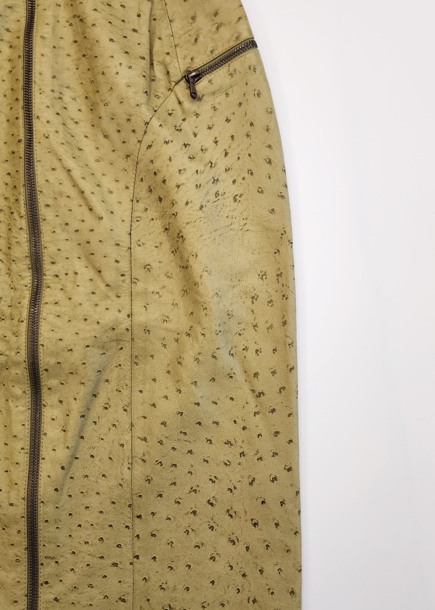 Christian Dior Leather Skirt by John Galliano