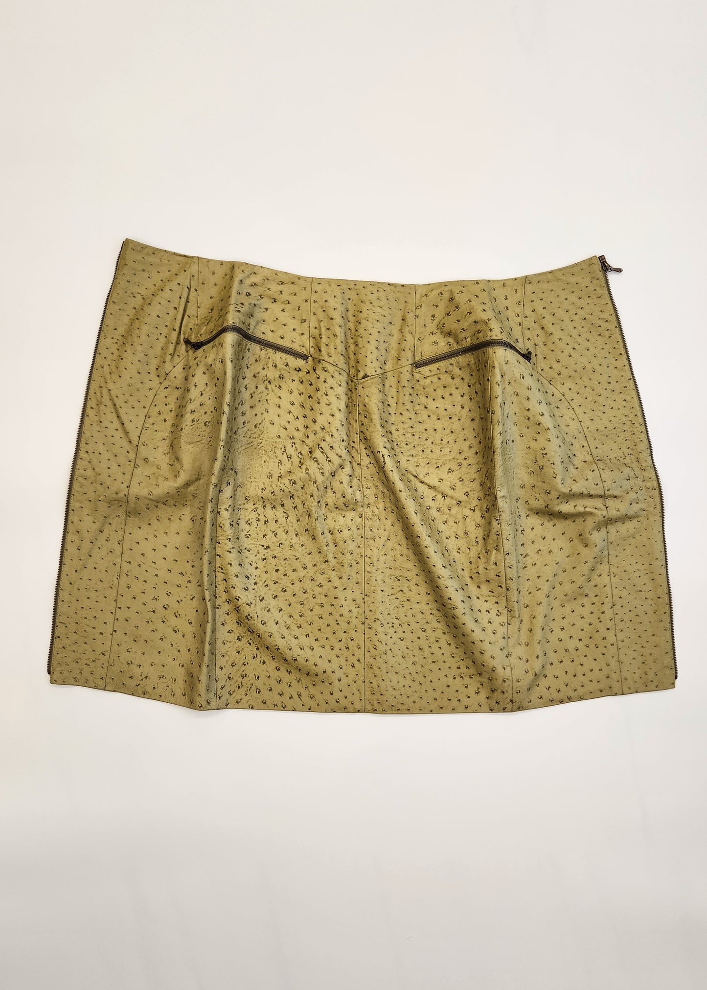 Christian Dior Leather Skirt by John Galliano