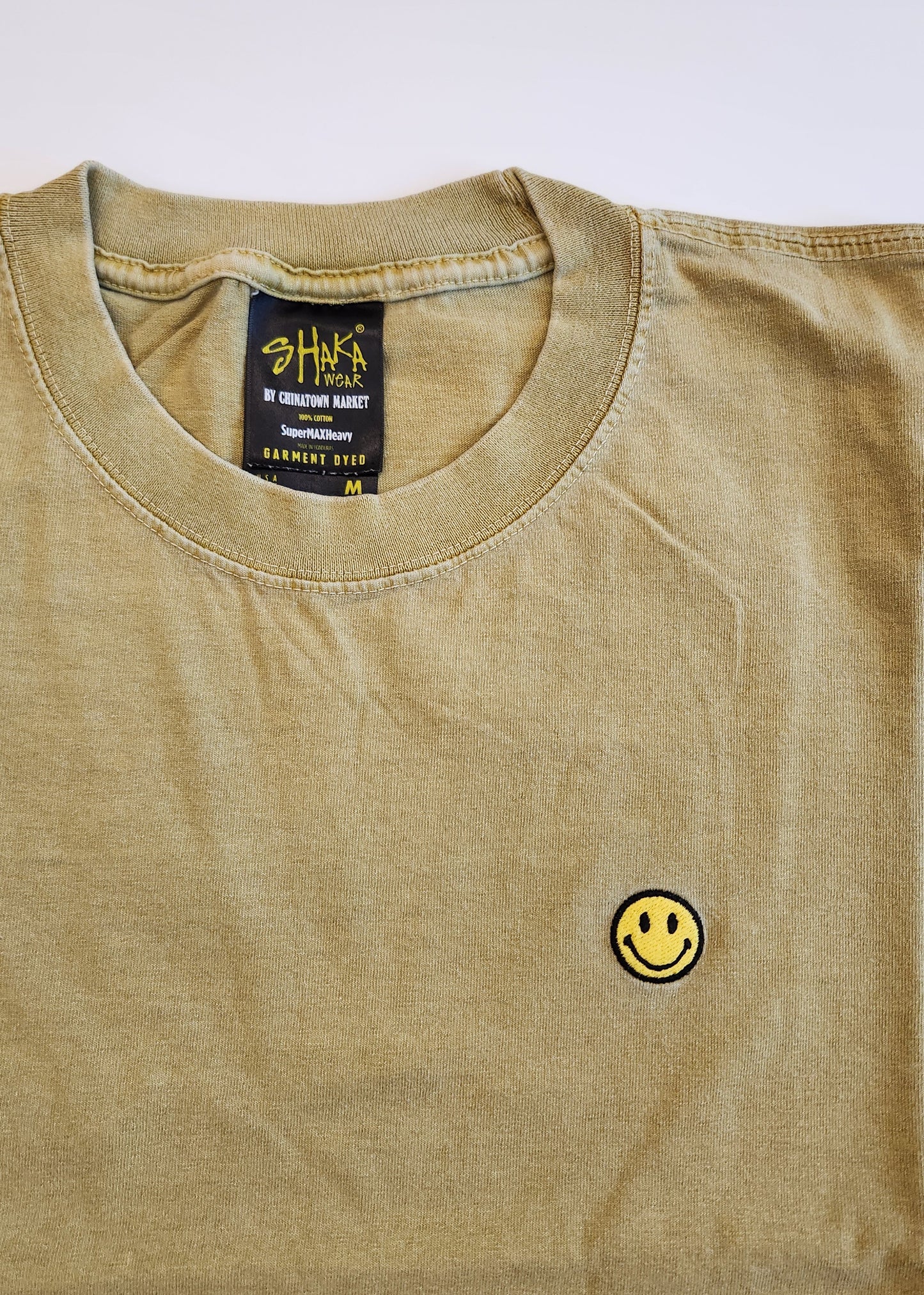 Chinatown Market X Shaka Heavyweight Tee Smiley