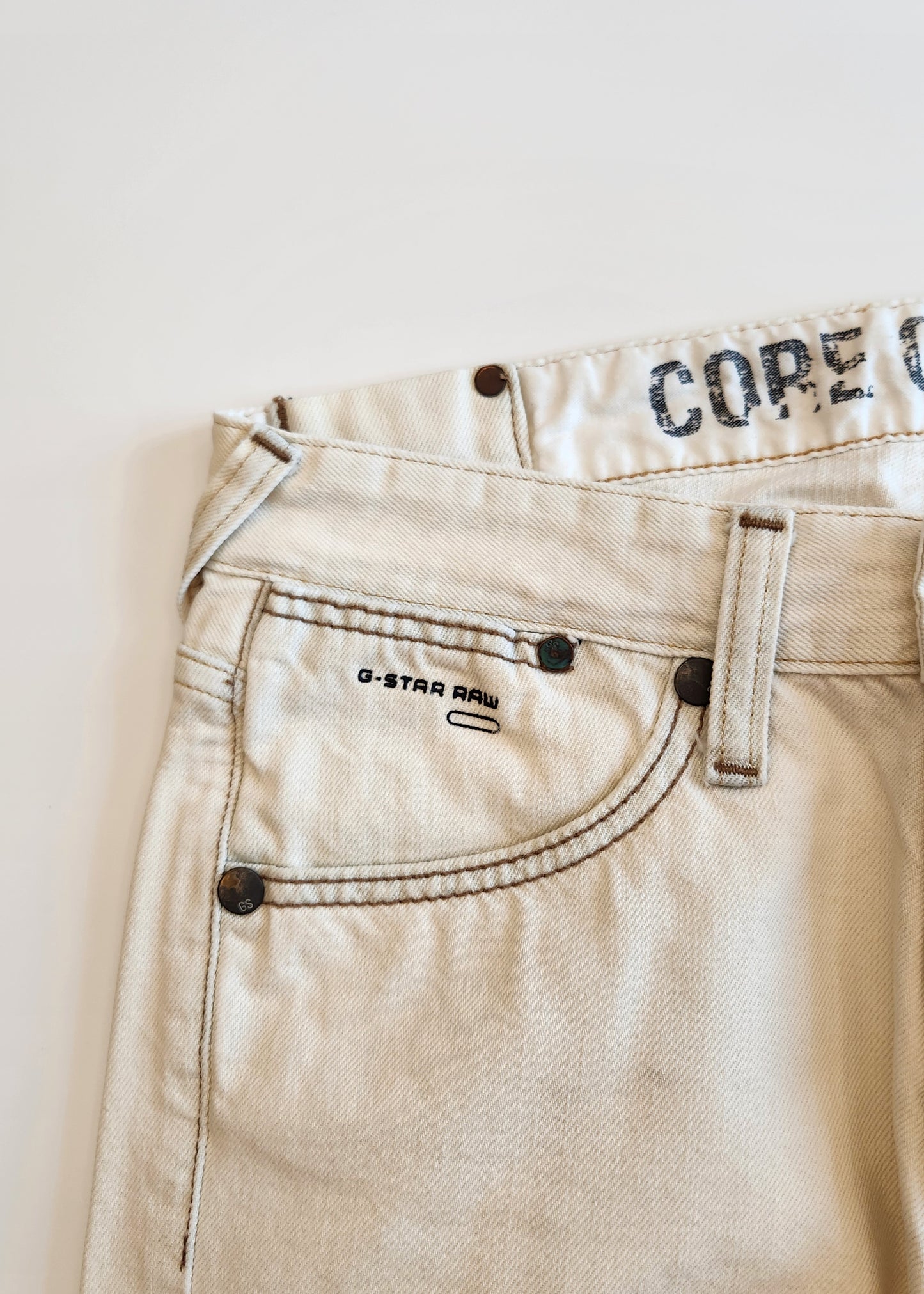G Star Raw White Jean