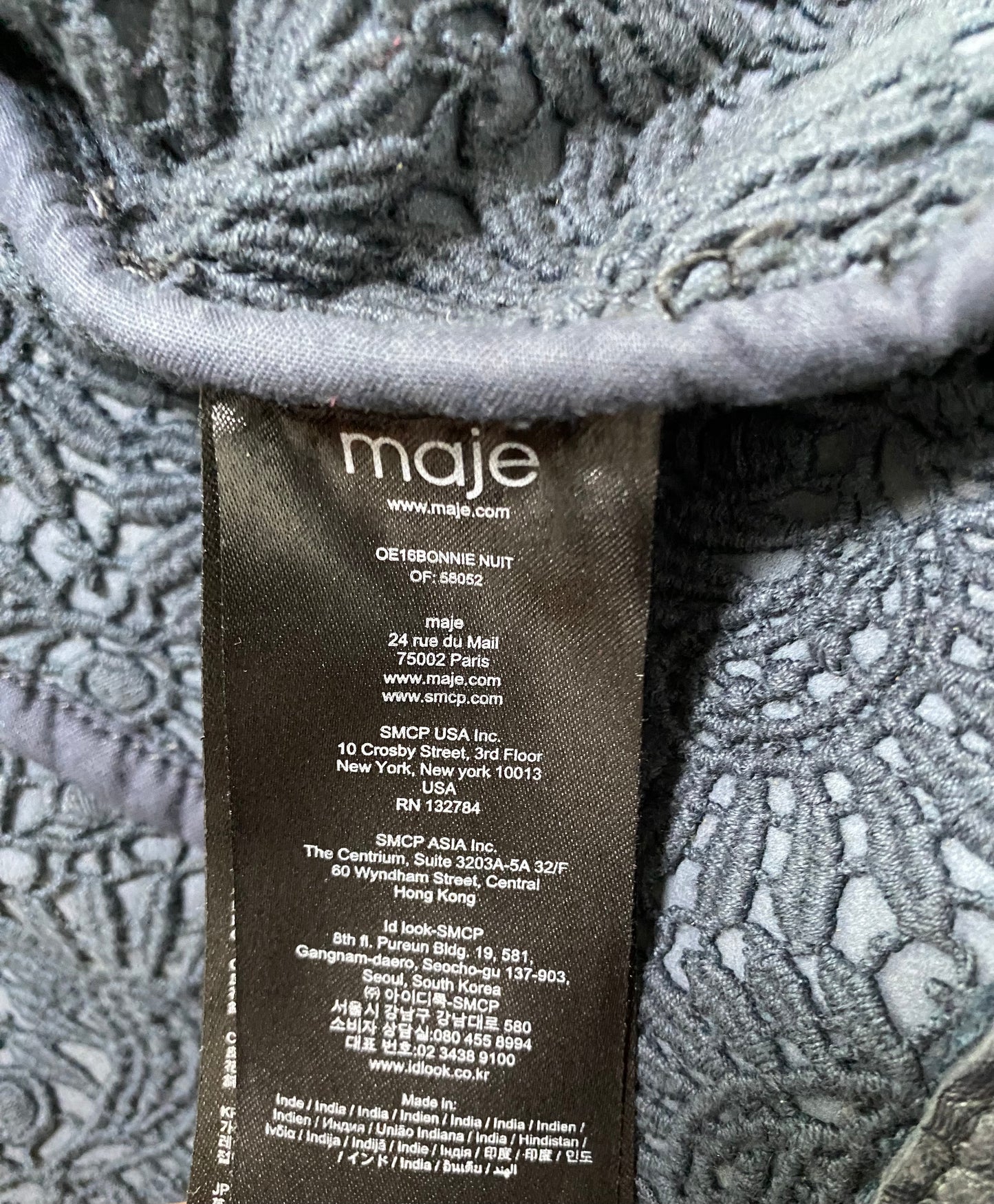 Maje Leather Jacket