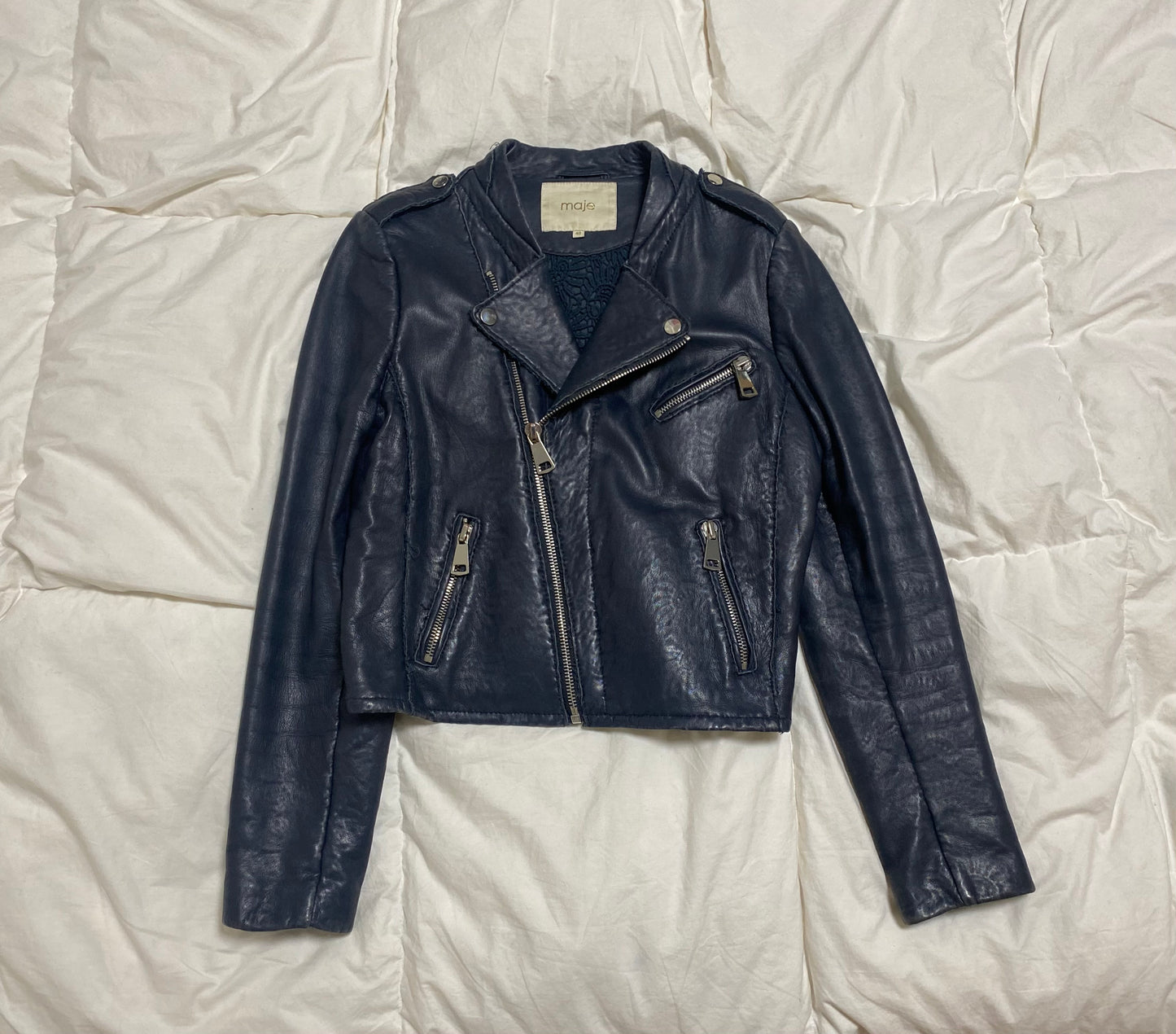 Maje Leather Jacket