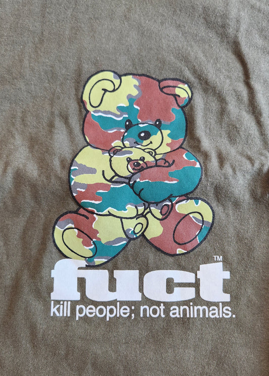 Fuct Kill people not animals Tee Shirt