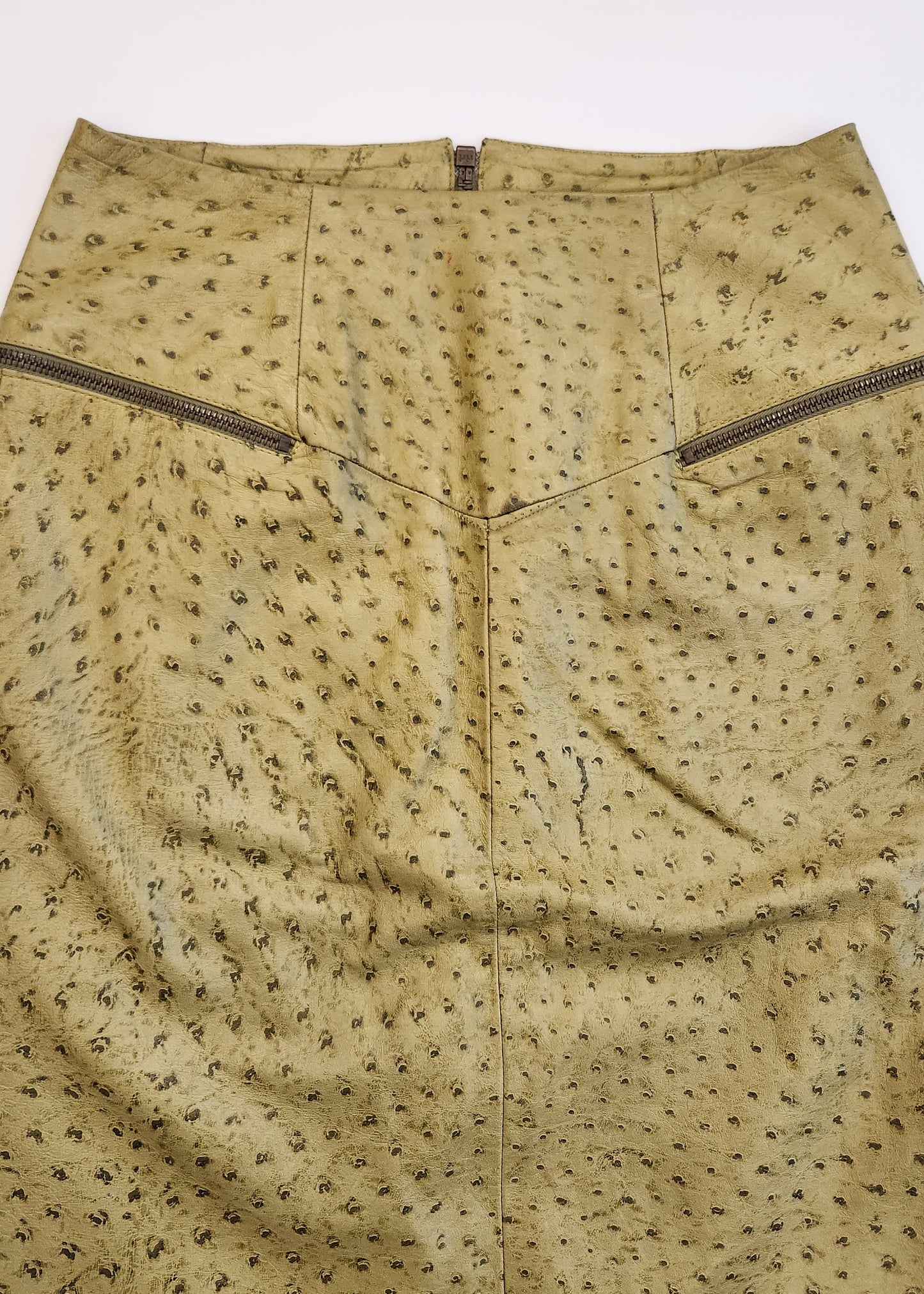 Christian Dior Leather Skirt by John Galliano