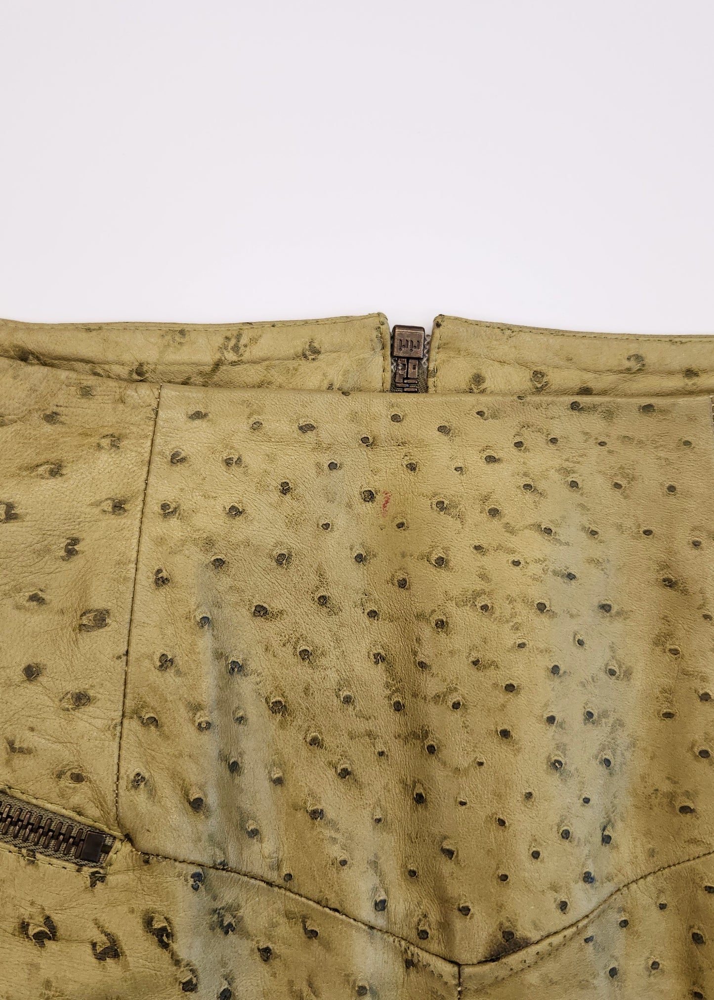 Christian Dior Leather Skirt by John Galliano