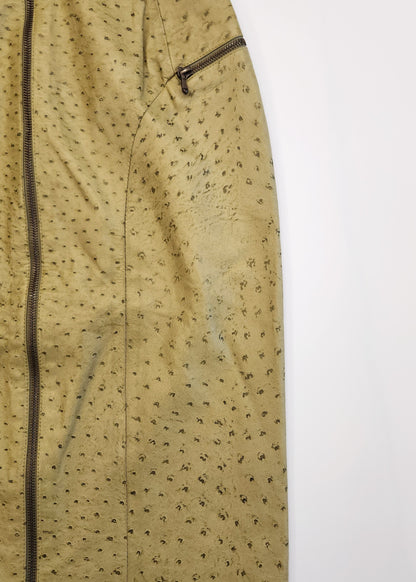 Christian Dior Leather Skirt by John Galliano