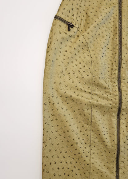 Christian Dior Leather Skirt by John Galliano