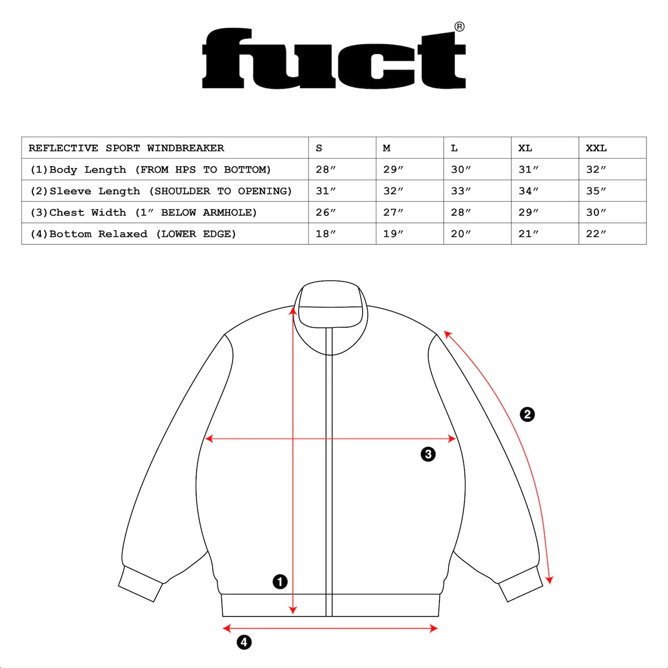 Fuct Windbreaker